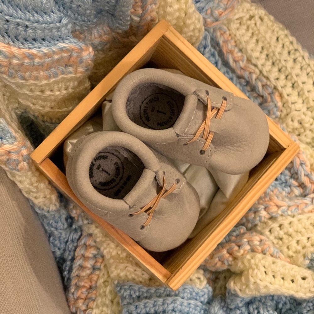 Freshly Picked Gray Oxford Mocassins (SOLD OUT)